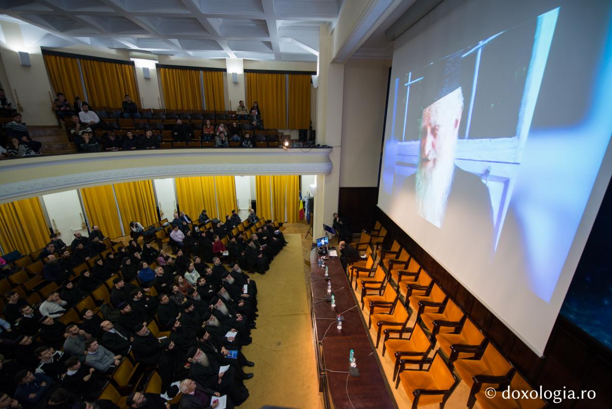 Deschiderea Simpozionului în Aula ”Mihai Eminescu” a Universității Al.I. Cuza din Iași (Foto: Silviu Cluci)