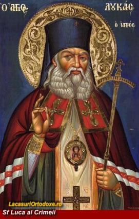 Sfintele Moaște ale Sf. Luca al Crimeii vor fi aduse din Ucraina la Biserica Ortodoxă din Spitalul Parhon București
