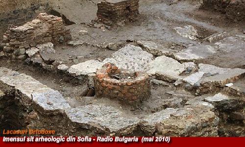 Biserica Sf. Constantin cel Mare și Palatul de Vară, descoperite în aceste zile în Sofia - Bulgaria