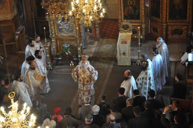Pogorârea Duhului Sfânt la Mănăstirea Horaița