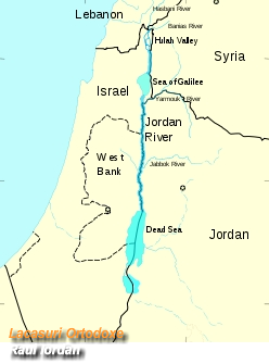Râul Iordan este poluat
