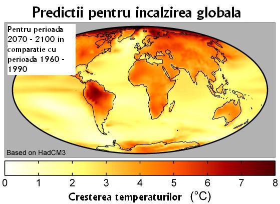 Încălzirea globală - amenințare pentru prezent și viitor