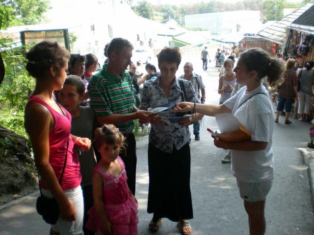 Activitate de voluntariat la Târgu Neamț