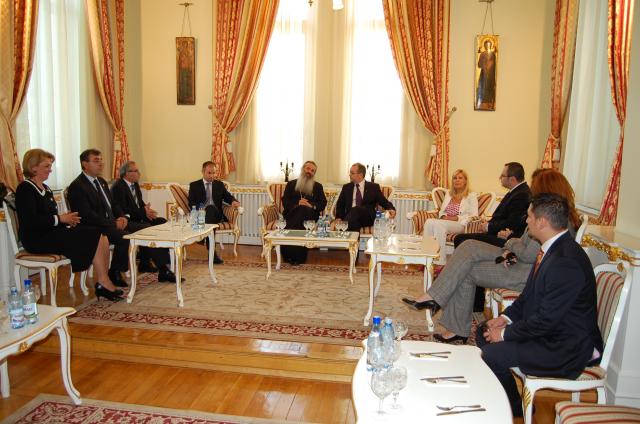 Delegație din Guvernul României la reședința mitropolitanã din Iași