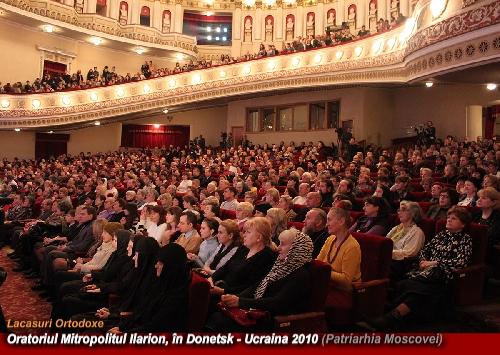 Soția președintelui ucrainean, a ascultat Oratoriul "Patimile după Sfântul Matei", în Donetsk
