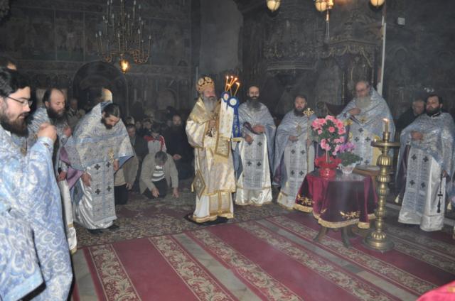 Liturghie arhierească la Mănăstirea Neamț