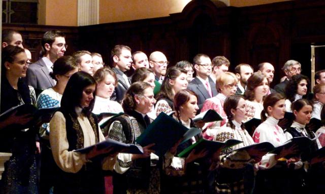 Concert de colinde românești la Strasbourg