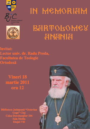 Expoziţie dedicată Mitropolitului Bartolomeu la Biblioteca judeţeană din Cluj