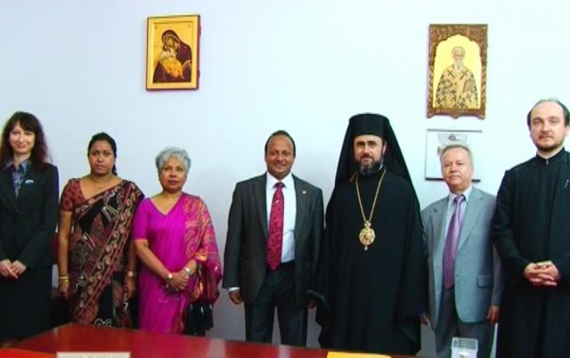 Delegaţie din Sri Lanka la Patriarhie