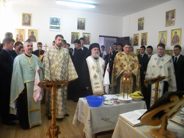 PS Dr Visarion a sfințit capela Seminarului Teologic din Tulcea