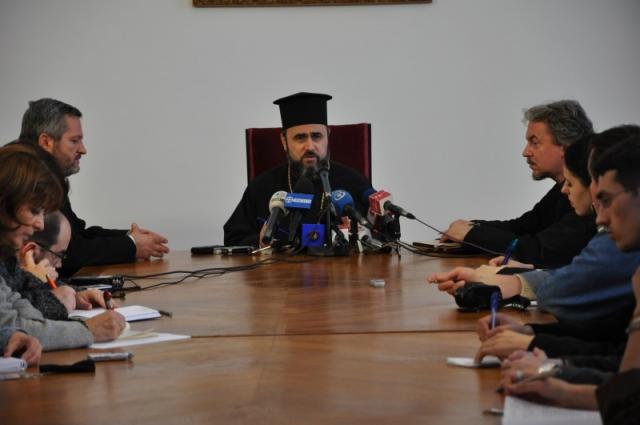 Conferinţă de presă la Palatul Patriarhiei