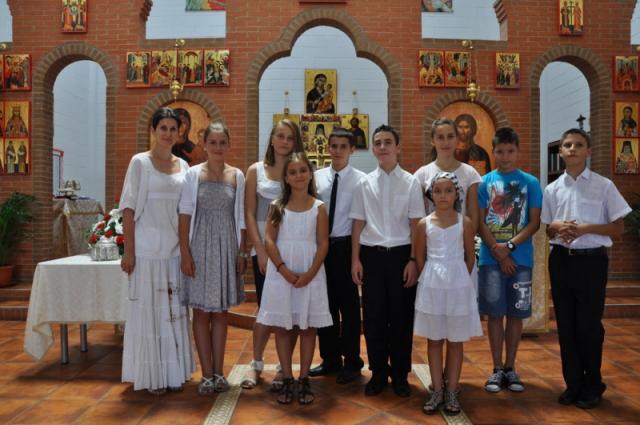 Tabără pentru nouă copii din cadrul Şcolii Sfinţii Martiri Brâncoveni a Parohiei ortodoxe din Coslada - Spania
