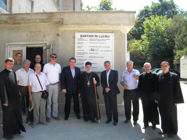 Recepţie parţială a lucrărilor efectuate la sediul administrativ al Episcopiei Tulcii