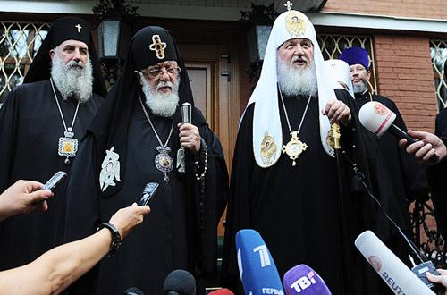 Patriarhul Georgiei face apel la frățietate ortodoxă