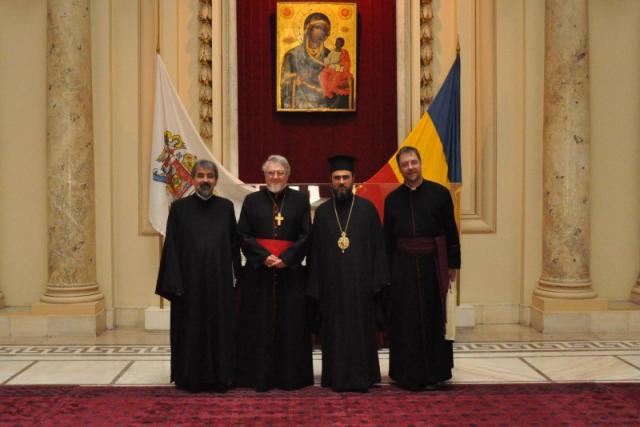 Episcopul de Gibraltar în Europa la Palatul Patriarhiei