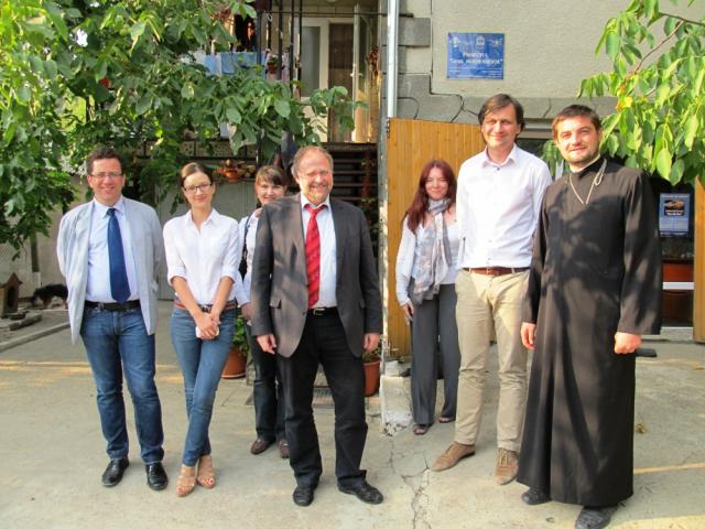 Raportorul ONU, Heiner Bielefeldt, a vizitat Parohia „Sfântul Cuvios Vasile de la Poiana Mărului”, din Orhei
