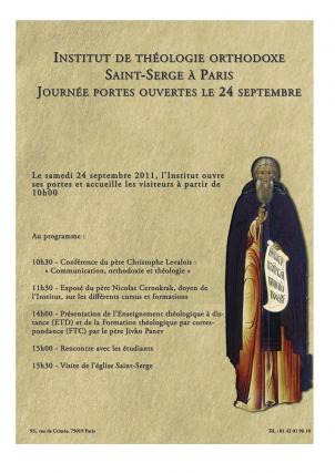 Ziua porților deschise la Institutul Saint Serge din Paris