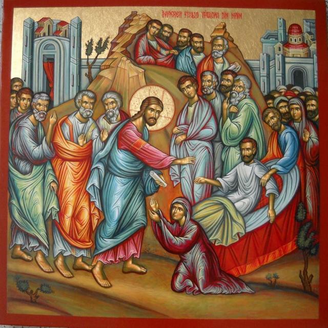 Învierea fiului văduvei din Nain – proorocie a Învierii lui Hristos