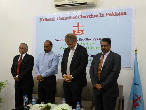 Vizita Secretarului General al WCC în Pakistan