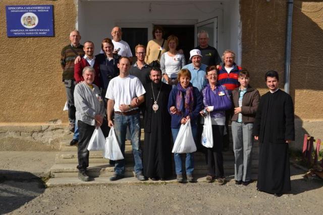 Voluntari olandezi au vizitat Complexul de servicii sociale „Sfântul Vasile cel Mare” din Caransebeş