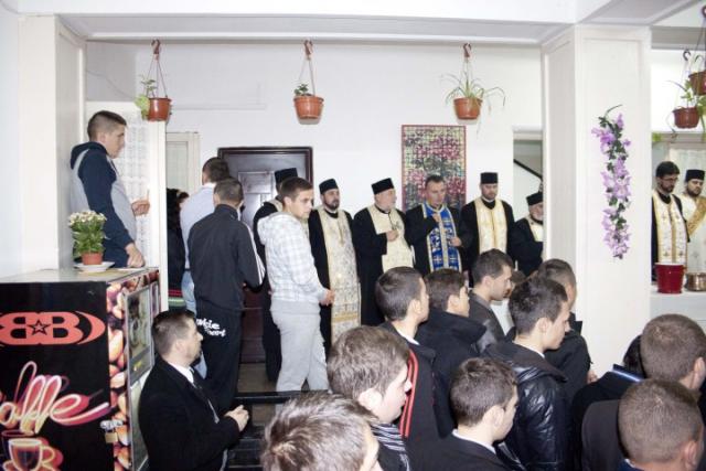 Sfinţirea căminelor studenţeşti din Galaţi