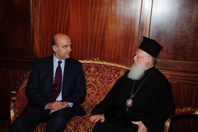 Vizita Ministrului francez al Afacerilor Externe la Patriarhia de Constantinopol