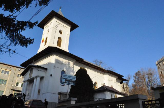 Moment de binecuvântare la Biserica „Sfânta Parascheva“ din Iaşi