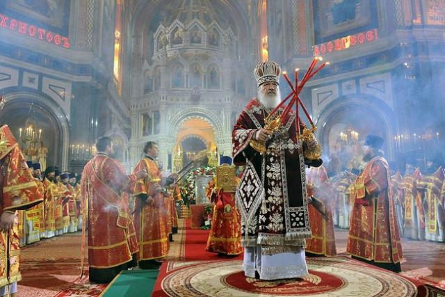 Aniversarea a 65 de ani de viaţă ai Patriarhului Rusiei