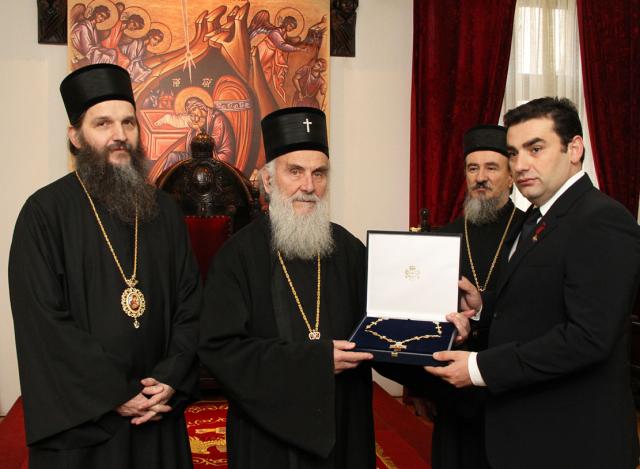 Patriarhul Irineu al Serbiei primeşte cea mai înaltă distincţie a Georgiei