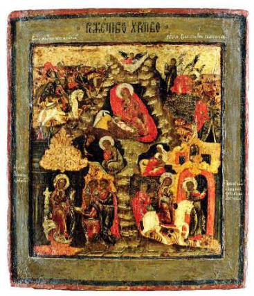 Expoziţie de icoane ortodoxe ale Naşterii Domnului, în Clinton, Statele Unite
