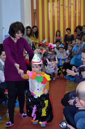 Parada costumelor ecologice, la Grădiniţa „Buna Vestire”