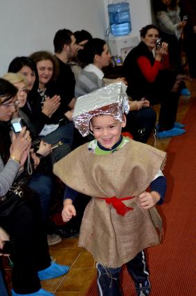 Parada costumelor ecologice, la Grădiniţa „Buna Vestire”
