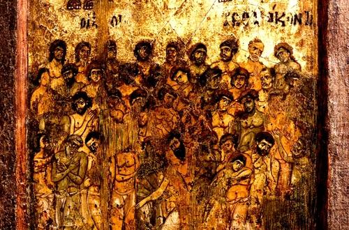 Viaţa Sfinţilor 40 de Mucenici din Sevastia