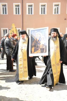 IPS Teofan, la hramul Mănăstirii Bisericani