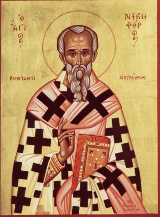 Viața Sfântului Ierarh Nichifor Mărturisitorul, Patriarhul Constantinopolului