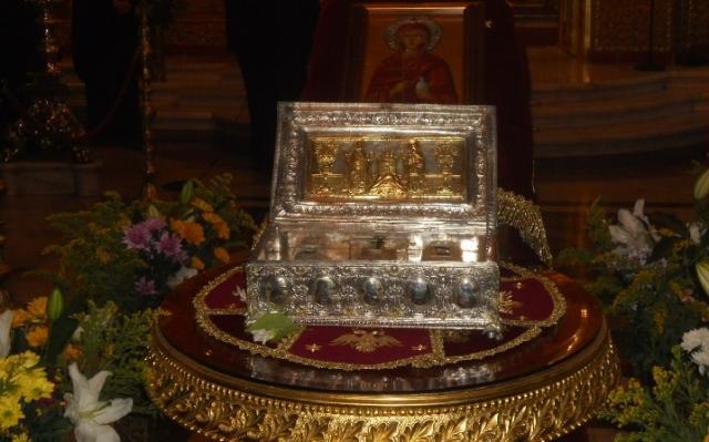 Pelerinaj cu sfinte moaşte de la Athos în Bielorusia