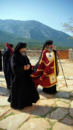 10 zile în Sfântul Munte. Pelerinajul IPS Teofan, însoţit de directorii Seminariilor teologice din Moldova, în Grădina Maicii Domnului