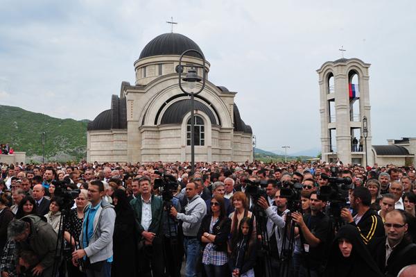 Serbia: Sfinţirea Mănăstirii Sfântul Sava din Golija