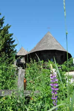 „Dragomirna“ în lemn de la Drăguşeni