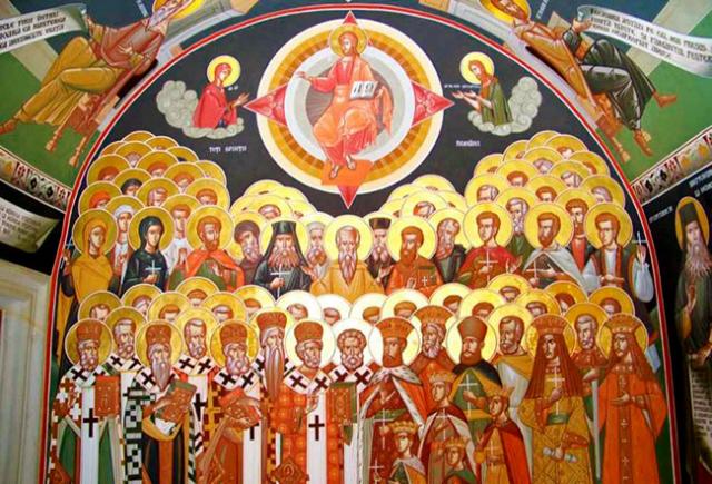 Toţi sfinţii români din calendarul Bisericii Ortodoxe Române