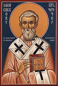 Viața Sfântului Ierarh Grigorie Luminătorul, Arhiepiscopul Armeniei celei Mari
