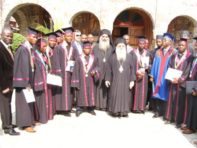 Prima generație de teologi ortodocși în Congo