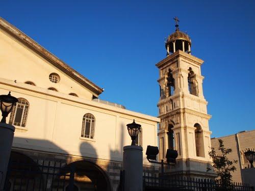 Priveghere la Catedrala Patriarhală din Damasc