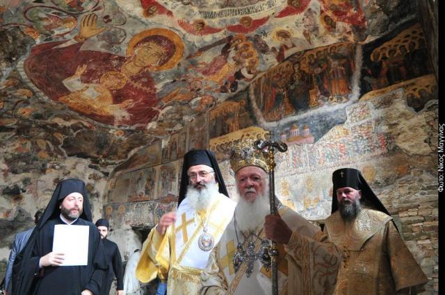 Patriarhul ecumenic în vizită la vechi mănăstiri din Trapezunt