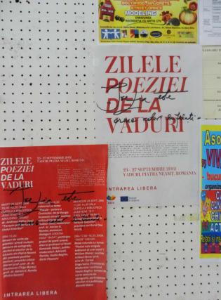 Au debutat Zilele poeziei de la Vaduri
