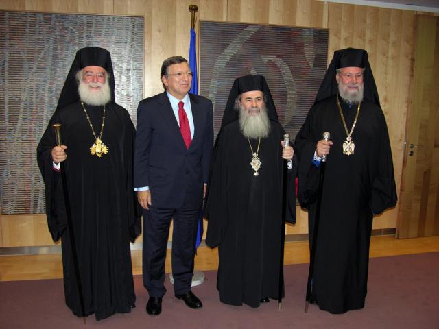 Ierarhii ortodocşi din Orientul Mijlociu la Bruxelles