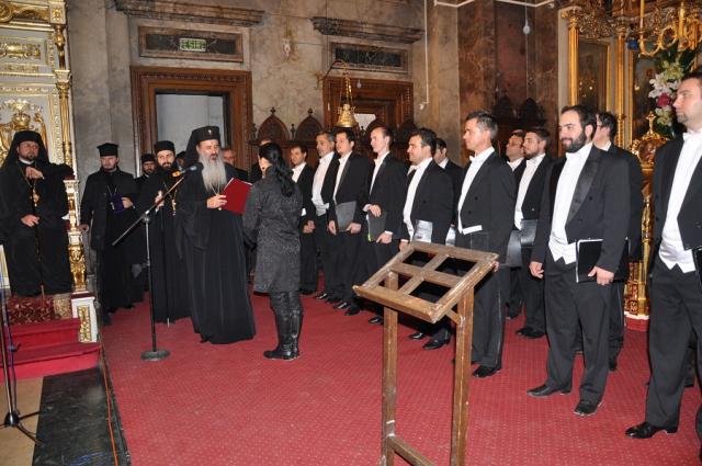 Concert de muzică sacră corală pentru pelerinii Sfintei Parascheva