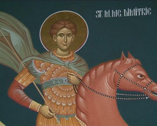 Sfântul Mare Mucenic Dimitrie următor al lui Hristos