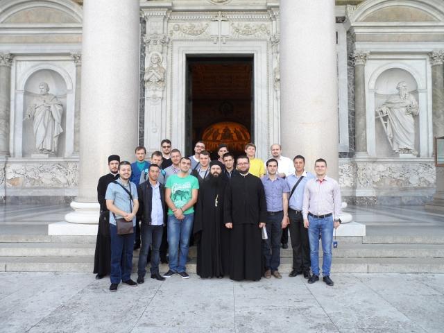 Pelerinaj de studiu la Roma pentru 18 teologi ieșeni