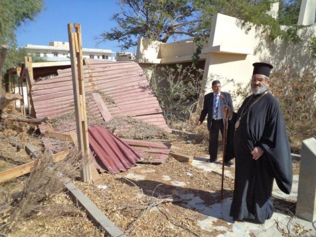 Cimitirul ortodox din Tripoli distrus de extremişti